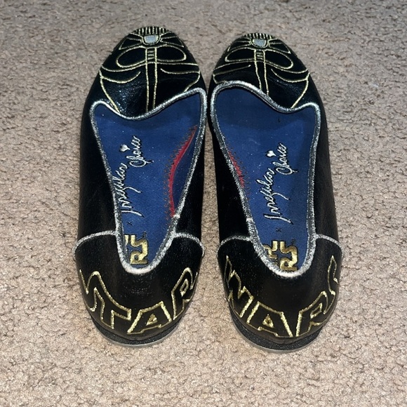 Irregular Choice Star Wars Darth Vader I Am Your Father Flat Loafer Black 8.5 - Picture 5 of 10